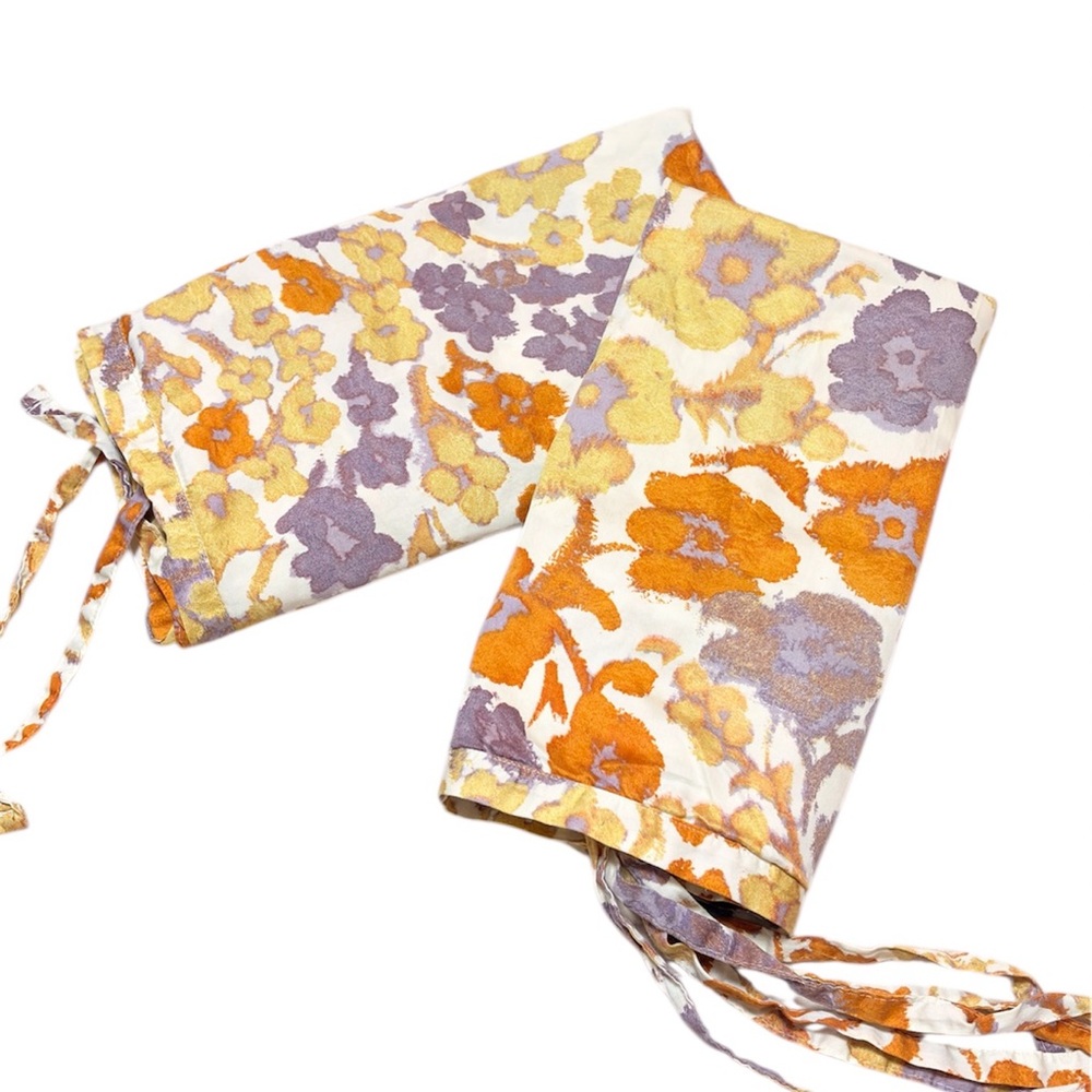 Diane von Furstenberg Standard Shams Spanish Leopard Floral Cotton Sateen 2 Pc